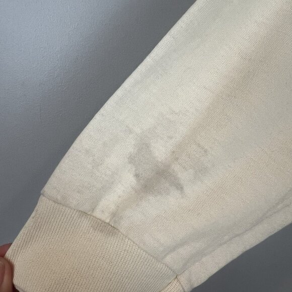 MAD Alfred E Neuman WHAT ME WORRY Long Sleeve T-Shirt Mens Size M/L Vtg Distress - Picture 6 of 16